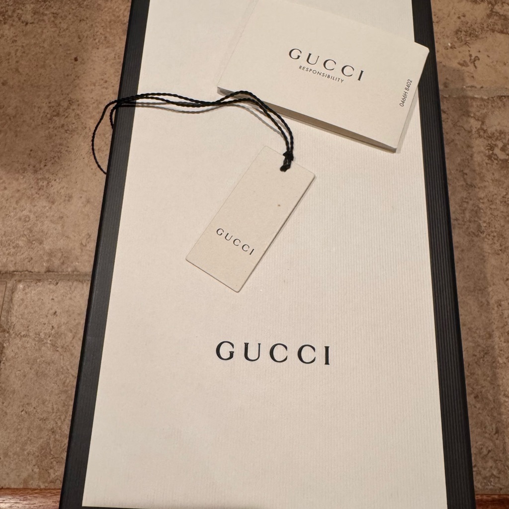 Authentic Gucci Empty Shoe Box With Tags